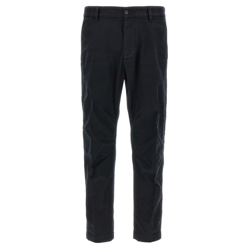 Dsquared² Black Cotton Chino Men's Pants
